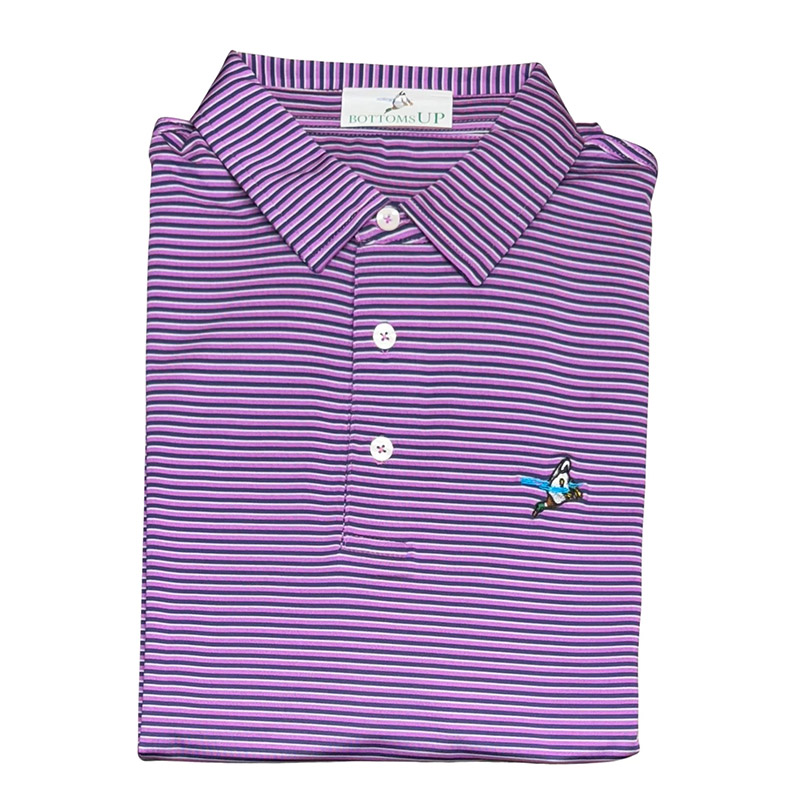 southern stripe polo